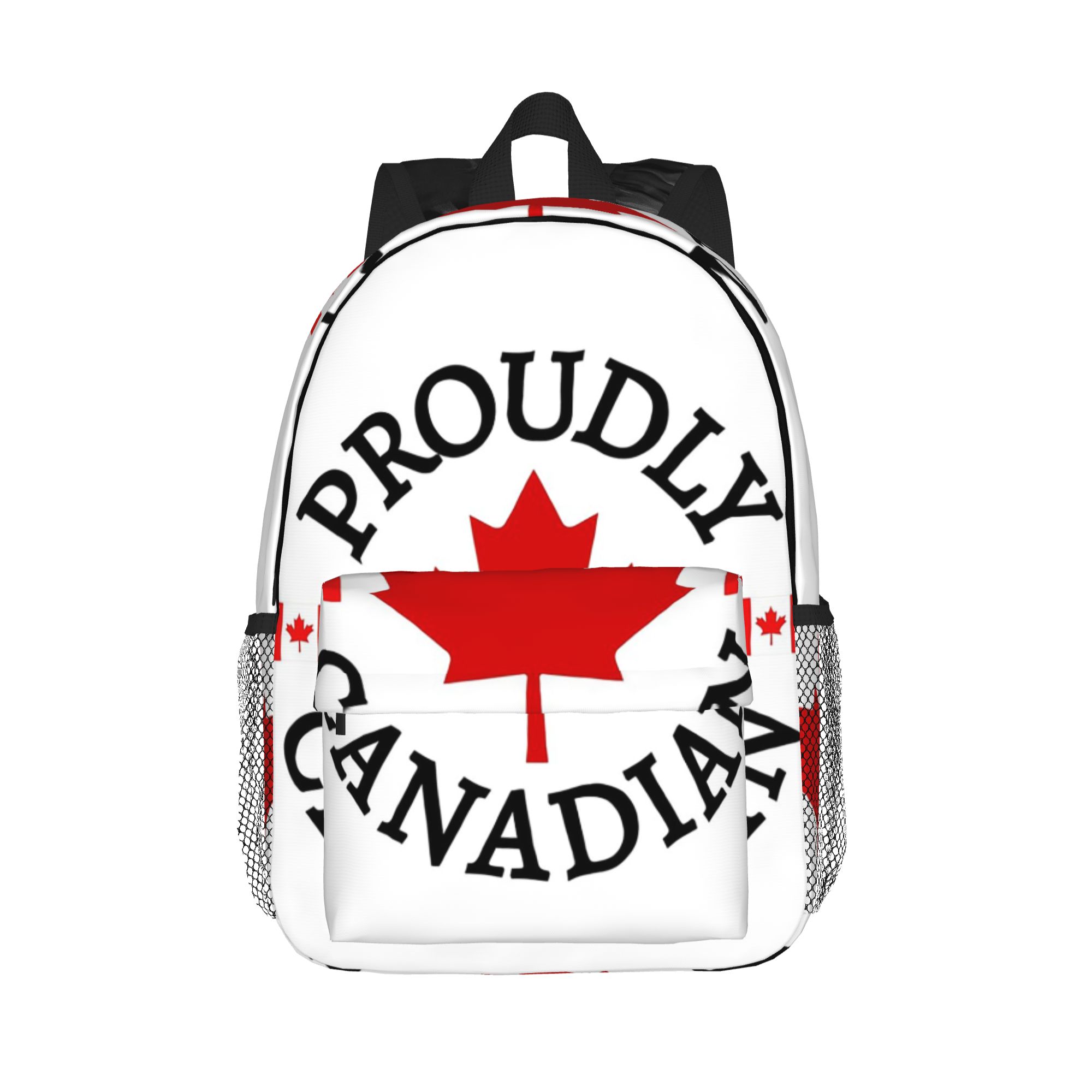 Women Bags In Canada - メープルリーフと国旗をあしらった誇り高きカナダ人向けバックパック、ホットセール、デイパック、ブックバッグ、ショルダーバッグ、男性用、女性用、スクールバッグ