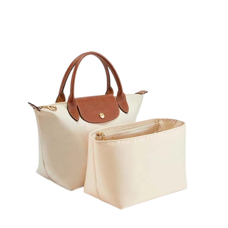 Women'S Bags Longchamp - 耐久性のあるバッグオーガナイザーインサート ロンシャン SML レディースバッグ用 ナイロン素材 軽量バッグサポート