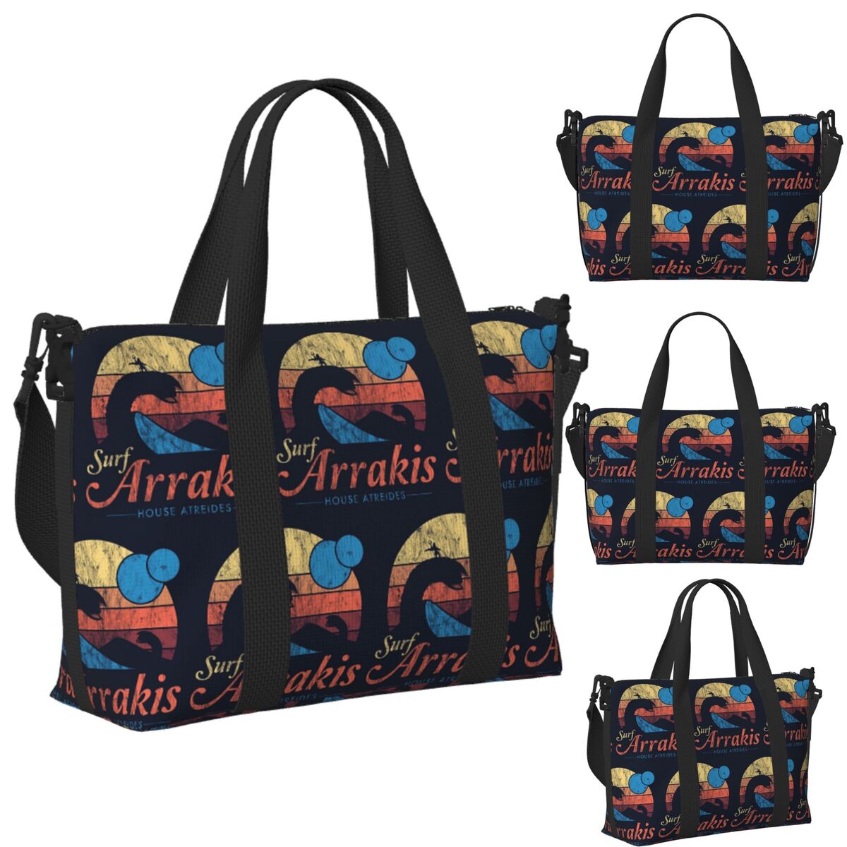 Women Bags Dune - カスタム訪問 Arrakis ディストレスト サーフデューン SF ビーチ