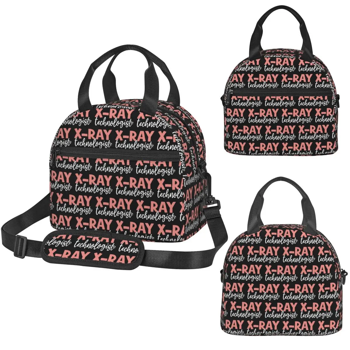 Women X Bags - X線技術者 - 放射線科用断熱ランチバッグ 女性用 子供用 漏れ防止フードボックス