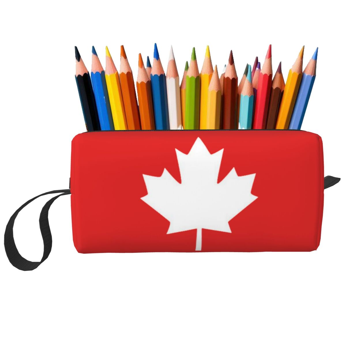 カナダ国旗鉛筆ケース学生のための学校ペンボックス鉛筆バッグ文 - Women Bags In Canada のレビューと価格