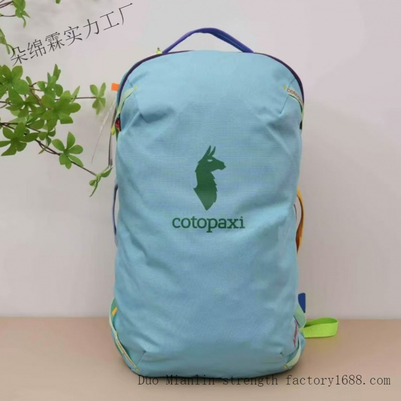 防水カラーブロックバックパック男性女性大容量旅行バッグアウト - Women Bags 2026 のレビューと価格