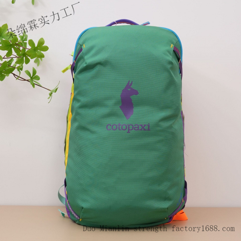 防水カラーブロックバックパック男性女性大容量旅行バッグアウト - Women Bags 2026 のレビューと価格
