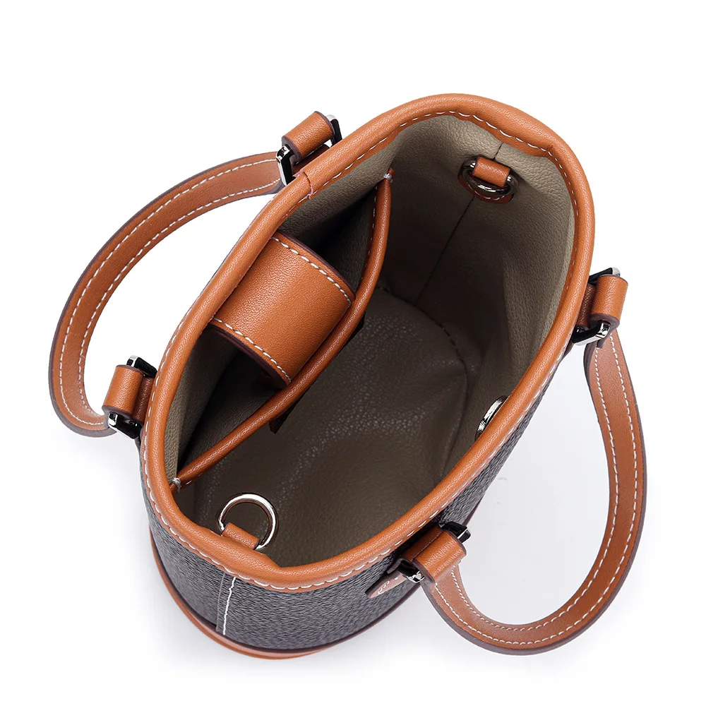 高級女性クロスボディバッグトレンディな本物の牛革ランチバッグ - Women Bags Amazon のレビューと価格