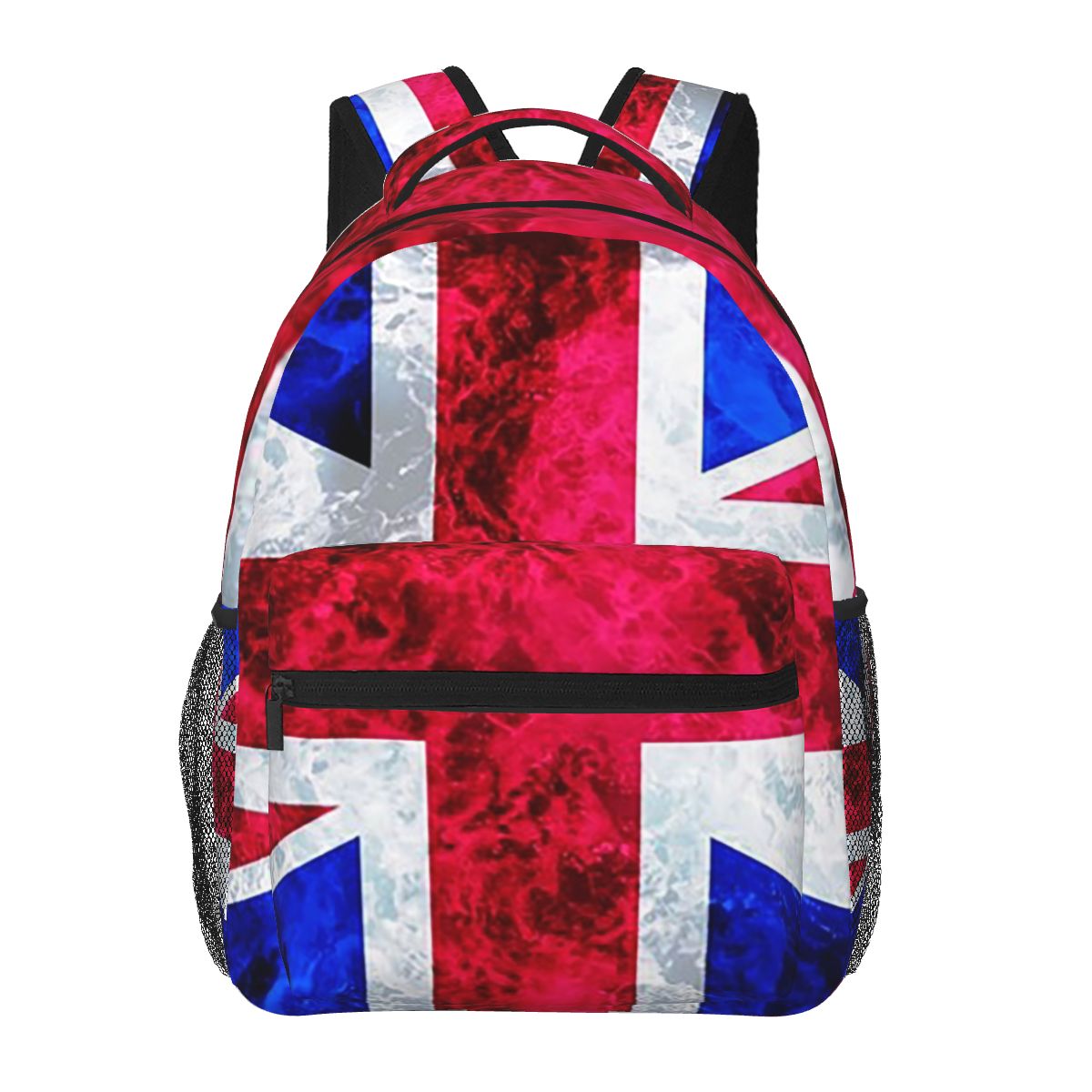 イギリスのユニオンジャック旗柄 ブリティッシュ学生用バックパ - Women Bags Uk のレビューと価格