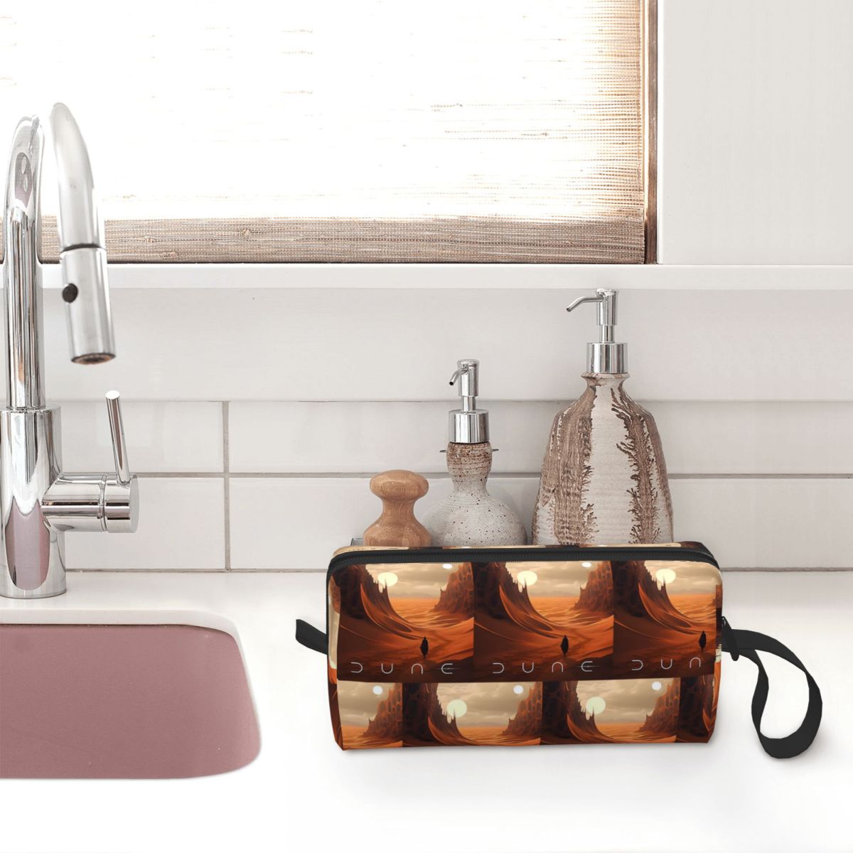 デューン 2020 ファンアートメイクアップバッグ化粧品オー - Women Bags Dune のレビューと価格