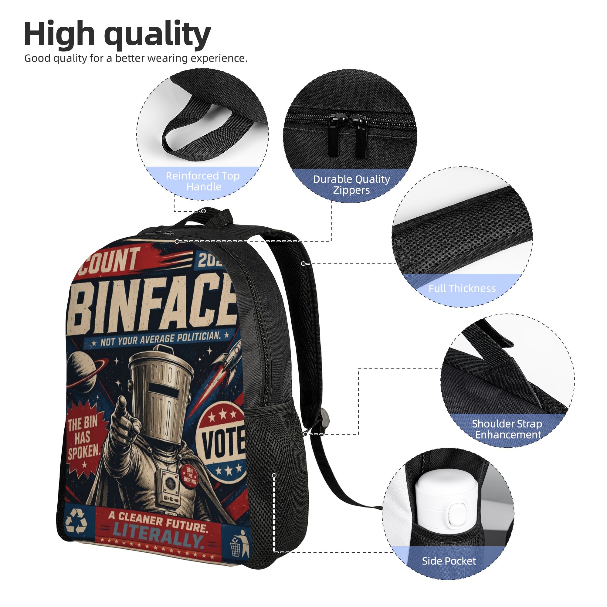 Count Binface Vote Binface UK  - Women Bags Uk のレビューと価格