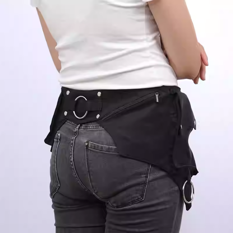 女性の中世パンクウエストバッグスチームパンク Pu レザーオ - Women Bags Pack のレビューと価格