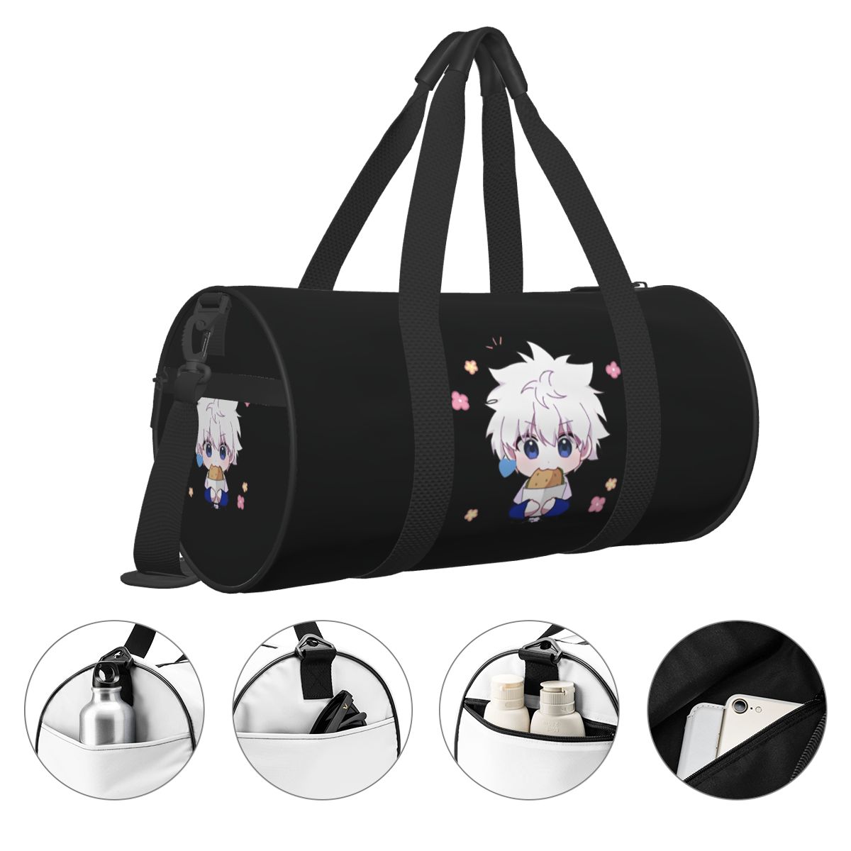 ハンターズ×ゴンとキルア 日本アニメスポーツバッグ 水泳ジム - Women X Bags のレビューと価格