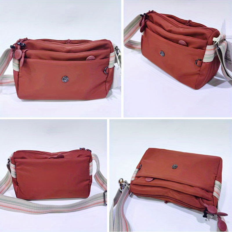 超軽量ナイロンクロスボディバッグ女性用調節可能なワイドストラ - Women Bags Guess のレビューと価格