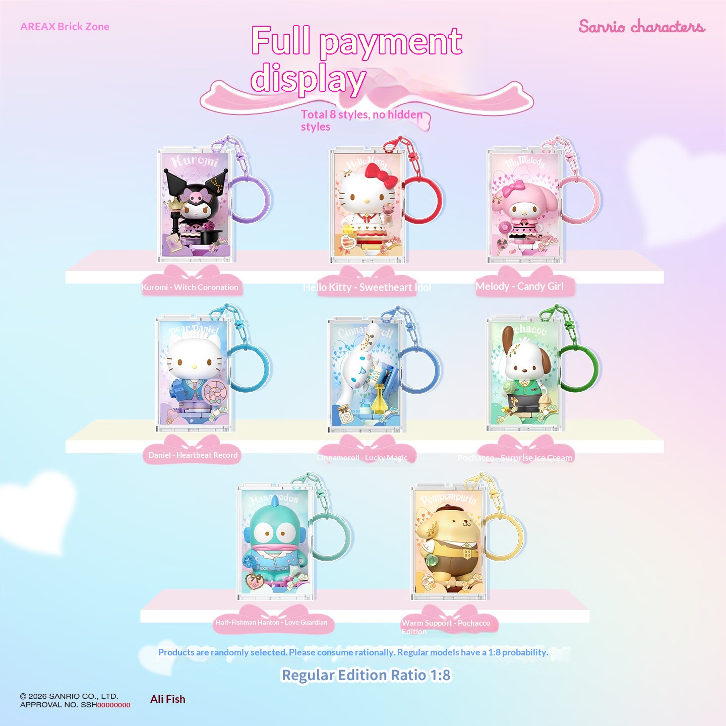 Areax サンリオキャラクターズ ビルディングブロック ブ - Women X Bags のレビューと価格