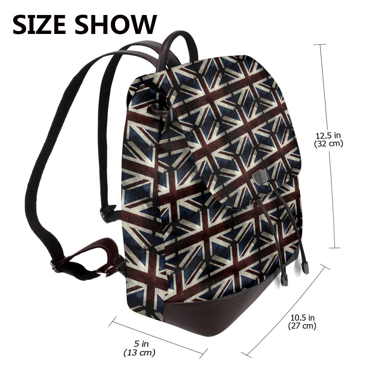 英国のユニオンジャック旗ブックバッグスクール学生バッグハイキ - Women Bags Uk のレビューと価格