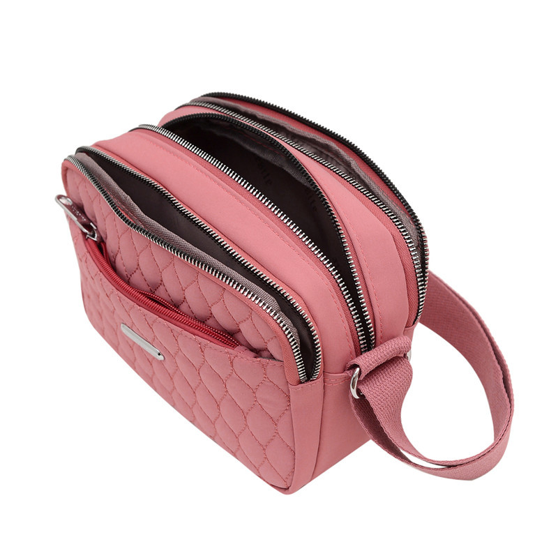 多機能ナイロンショルダーバッグ女性のための小さな正方形バッグ - Women Bags Guess のレビューと価格