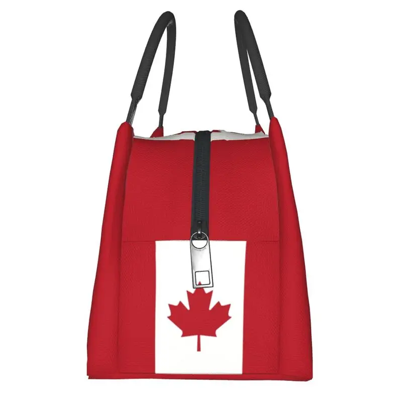 カナダの国旗 断熱ランチバッグ 女性用 ポータブル 愛国心  - Women Bags In Canada のレビューと価格