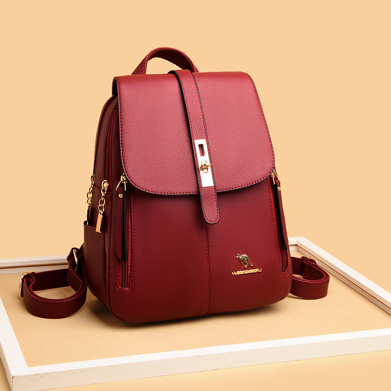 女の子のための高級レザーバックパック,カジュアルなデイパック - Women Bags Guess のレビューと価格