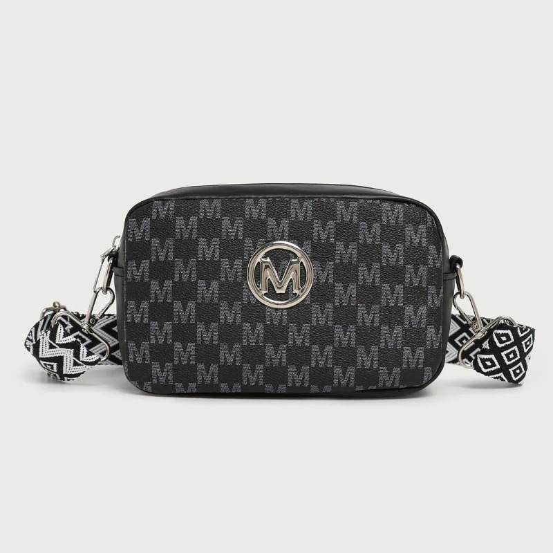 レトロMパターンデザインの女性用クロスボディバッグ、スタイリ - Women'S Bags At M&S のレビューと価格