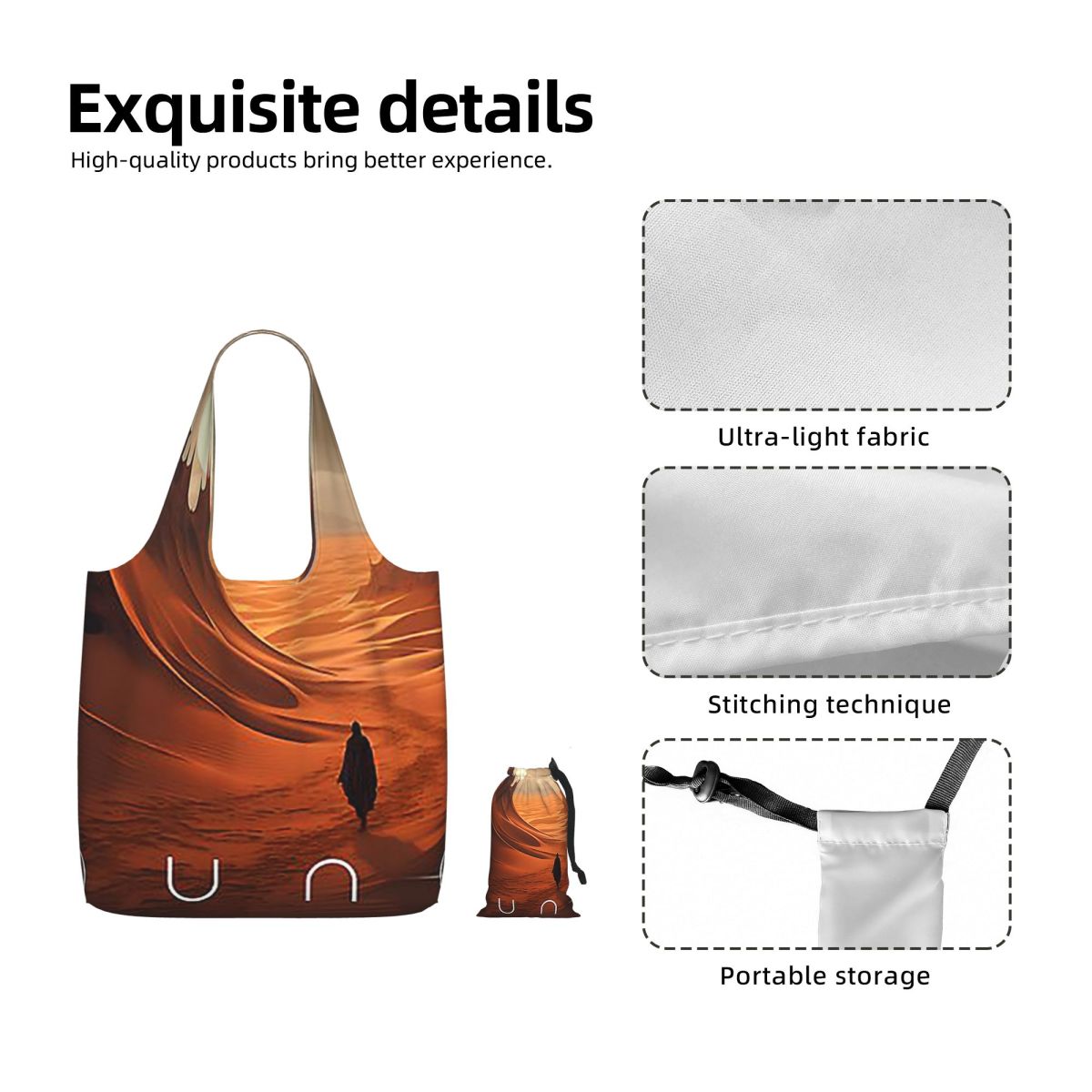 デューン 2020 ファンアート ショッピングトートバッグ  - Women Bags Dune のレビューと価格