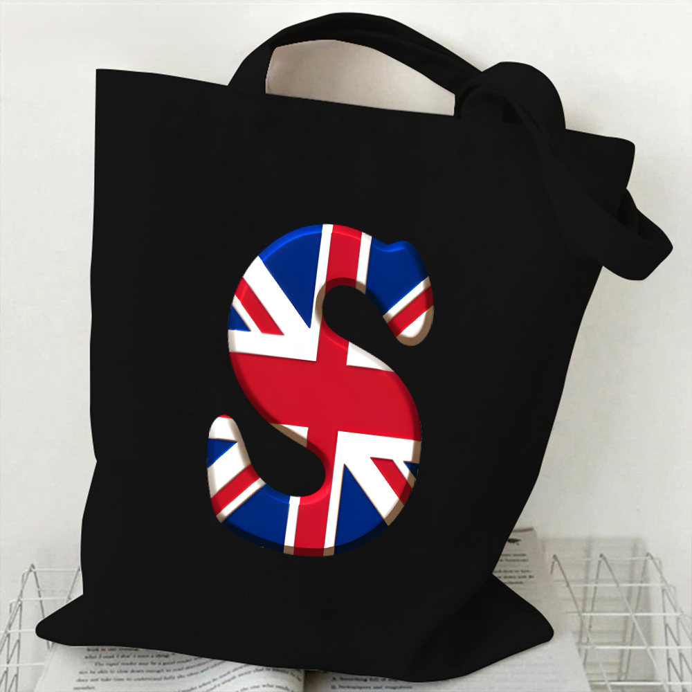 A-Z 26文字 キャンバストートバッグ レディース ハンド - Women Bags Uk のレビューと価格