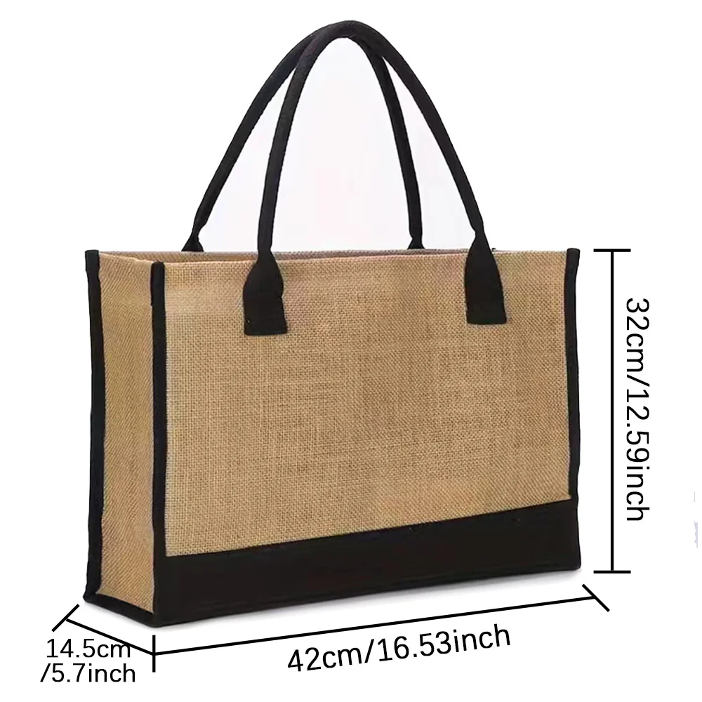 ショッパーバッグ バッグ ヴィンテージ ジュート トートバッ - Women Bags Jute のレビューと価格