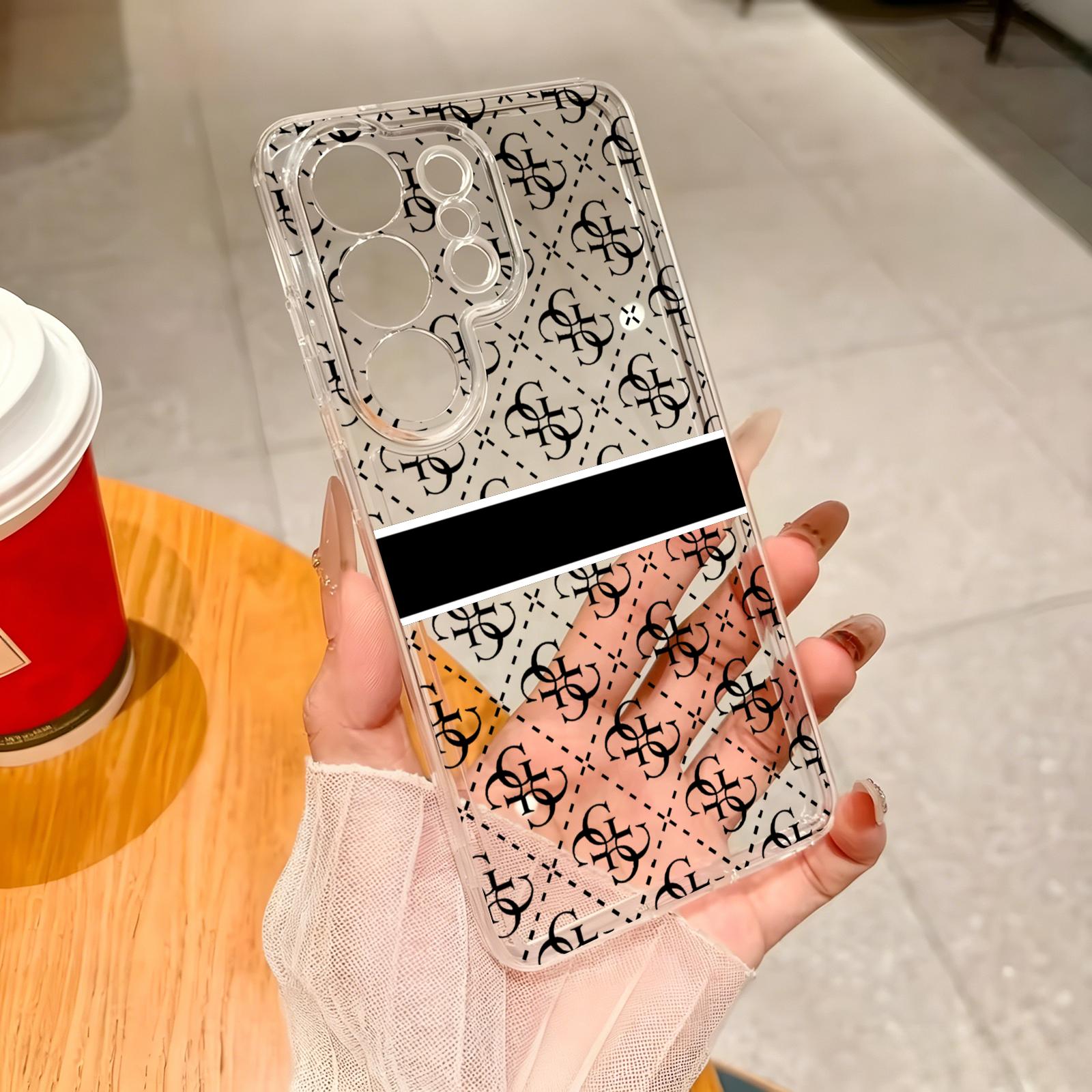 電話ケース 黄ばみ防止 透明 ソフトシリコン 耐衝撃ケース  - Women Bags Guess のレビューと価格