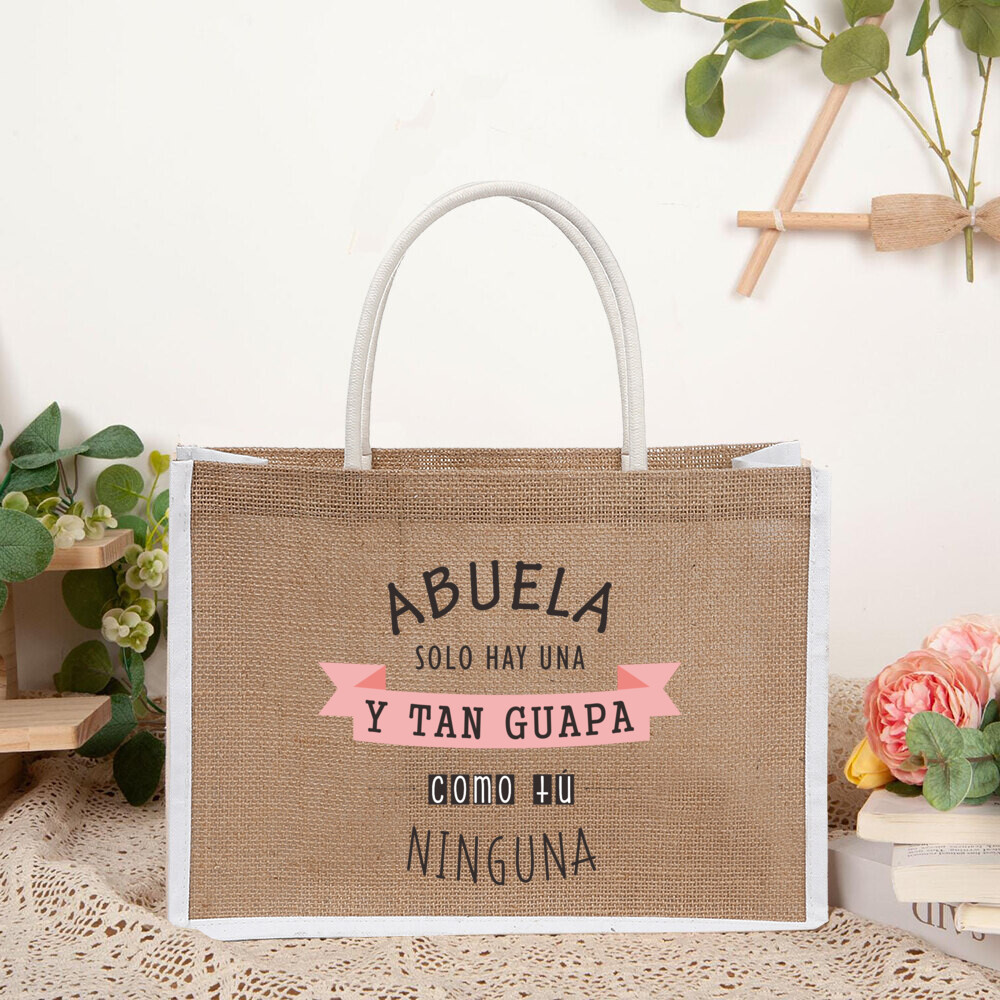 あなたは素晴らしいお母さんであり、素晴らしいおばあちゃんです - Women Bags Jute のレビューと価格