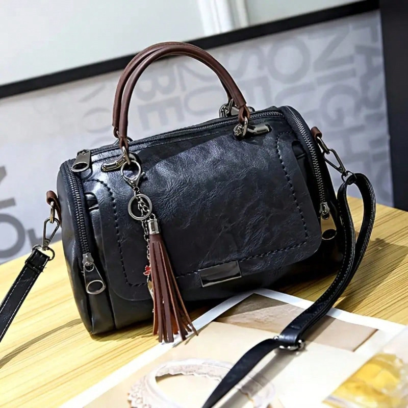 Yogodlns-タッセル装飾ハンドバッグ,大容量のショルダ - Women Bags Guess のレビューと価格